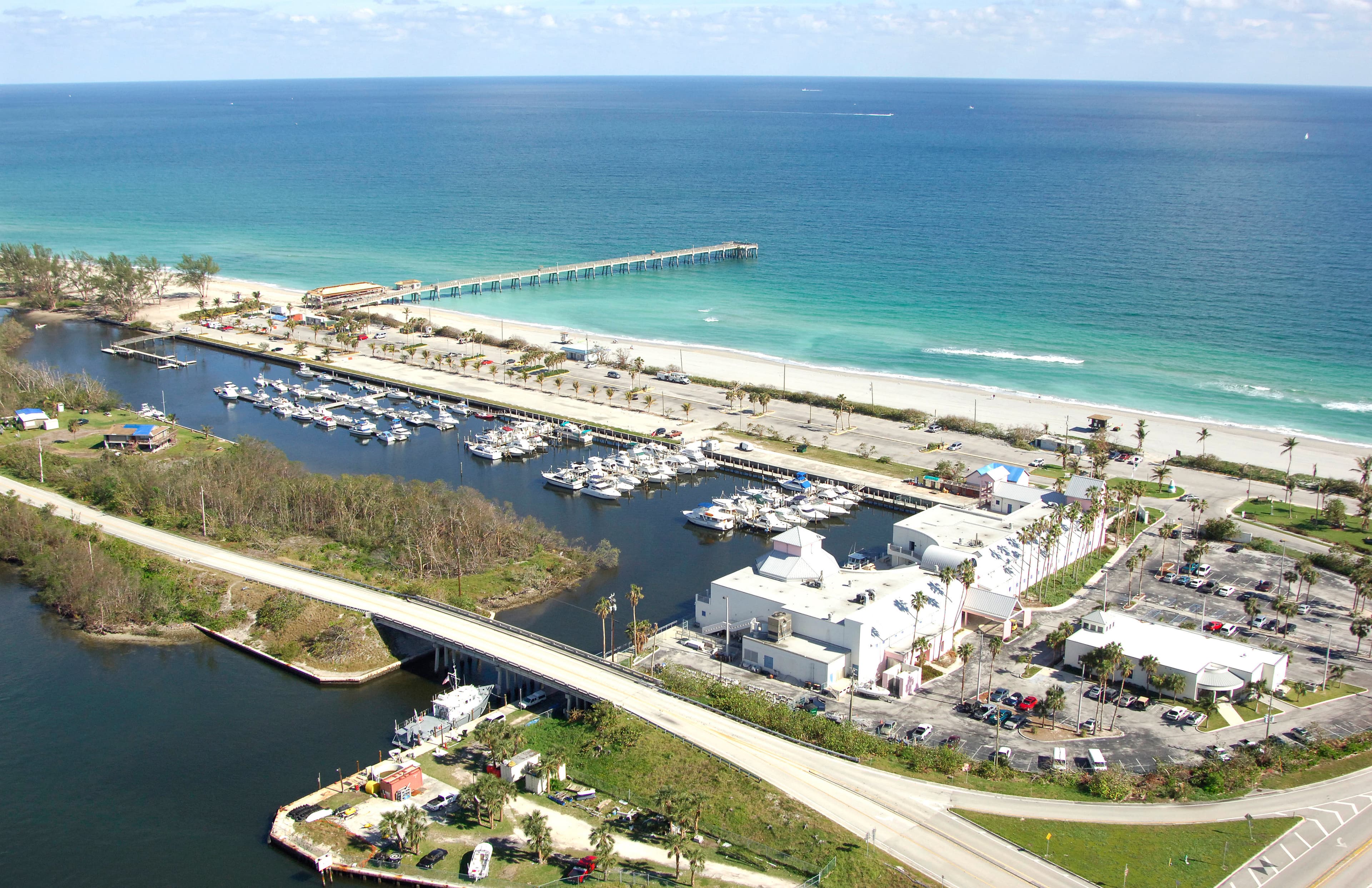 Luxury yacht on the water